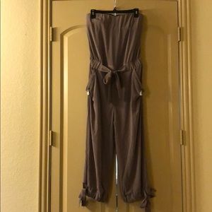 Sleeveless Cropped Jumpsuit